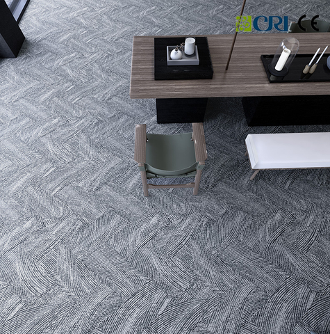 Peel And Stick Carpet Tiles Nylon for Office