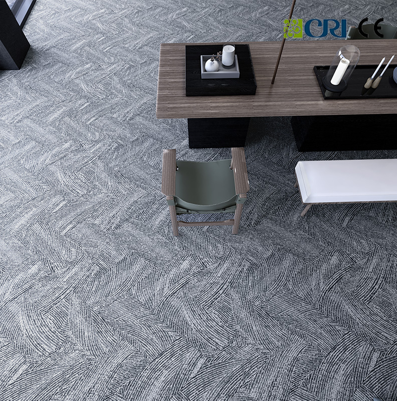 Peel And Stick Carpet Tiles Nylon for Office