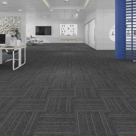 Freindly-Environment Level Loop Office Carpet with Bitumen Backing