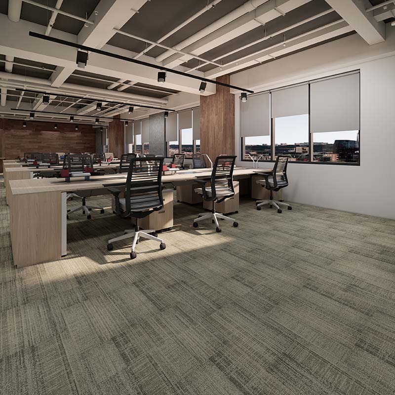 LKHY Nylon Self Adhesive Carpet Tiles for Shpos