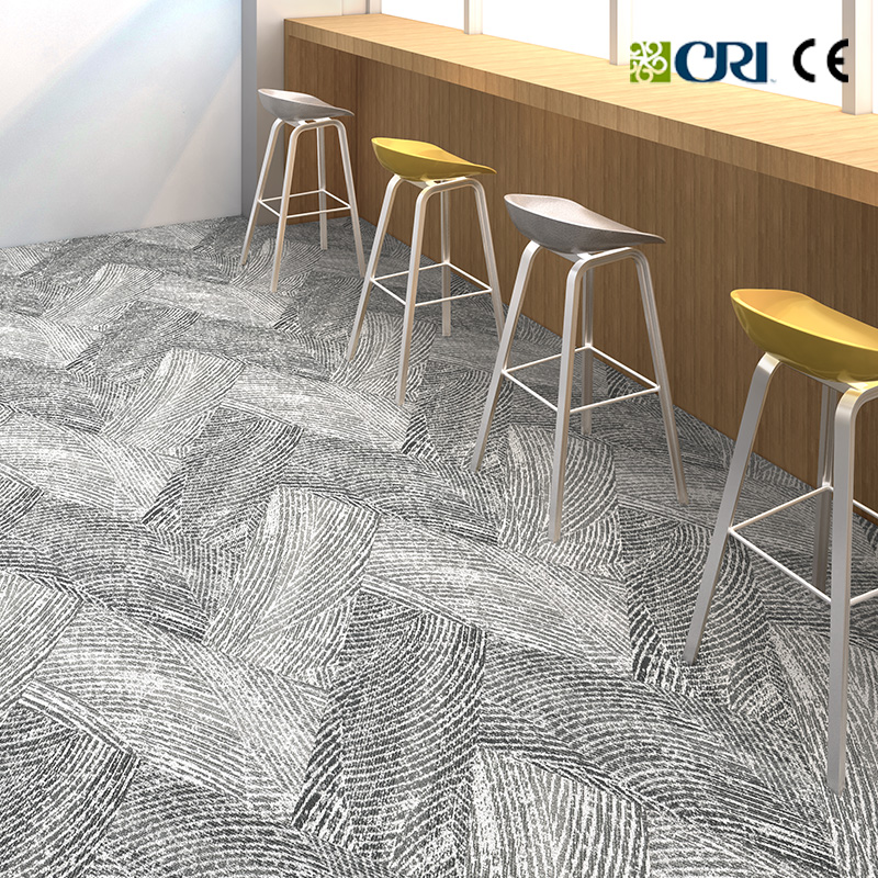Peel And Stick Carpet Tiles Nylon for Office