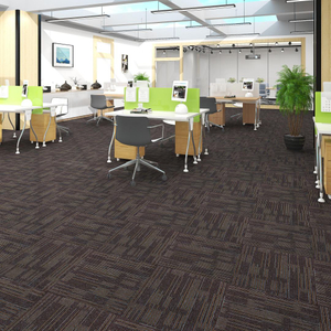 Non-Slip Multi Level Loop Carpet Squares 