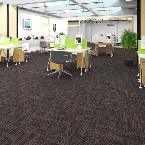 Non-Slip Multi Level Loop Carpet Squares 