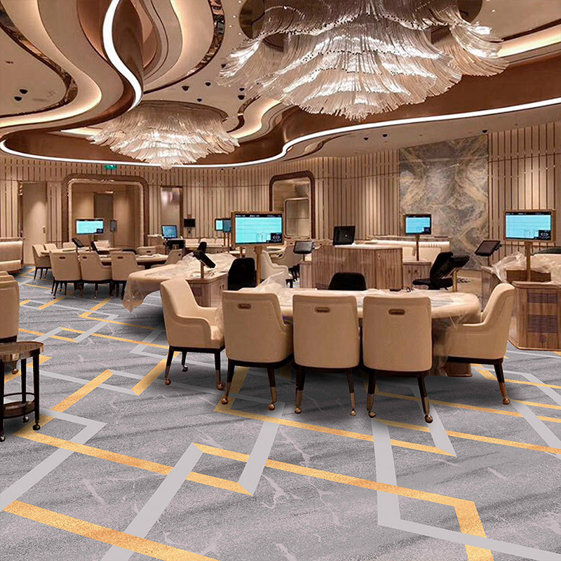 Quality inspection for hotel carpet specification compliance