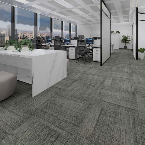 LKHY Nylon Self Adhesive Carpet Tiles for Shpos
