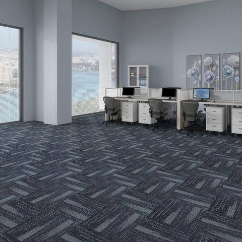 thick padded carpet tiles