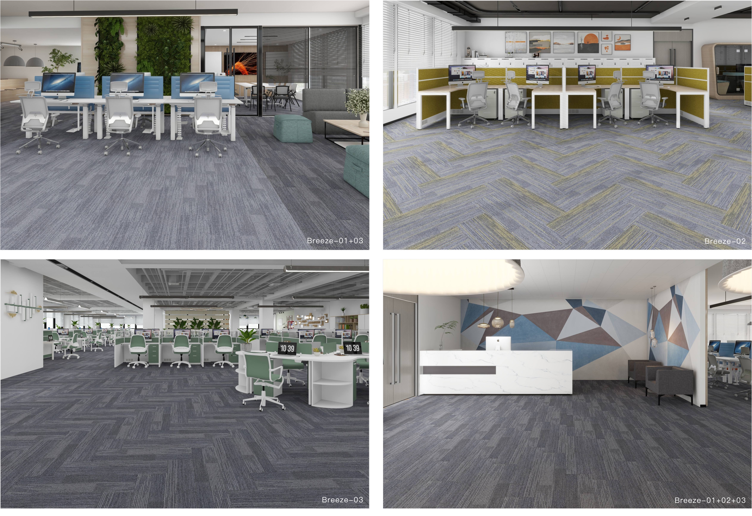 pvc carpet tiles