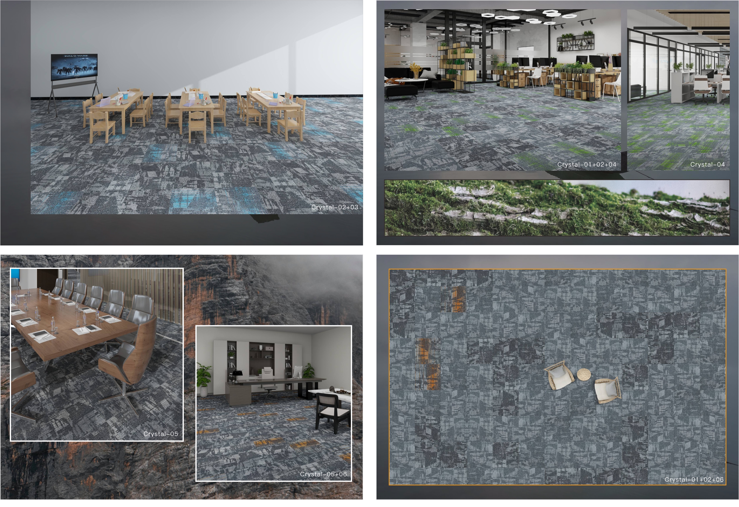 peel and stick carpet tiles
