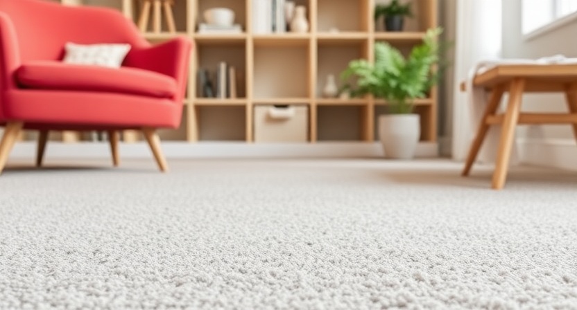 What are the disadvantages of loop carpet?