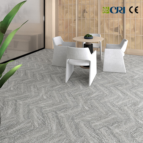 Peel And Stick Carpet Tiles Nylon for Office