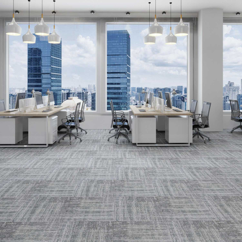 Economical Modern Square Office Carpet with PVC Backing