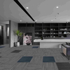 Customized Office Carpet Tiles with Indoor 