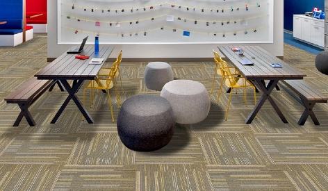 Transforming Commercial Spaces with Jacquard Nylon Carpet Tile Patterns