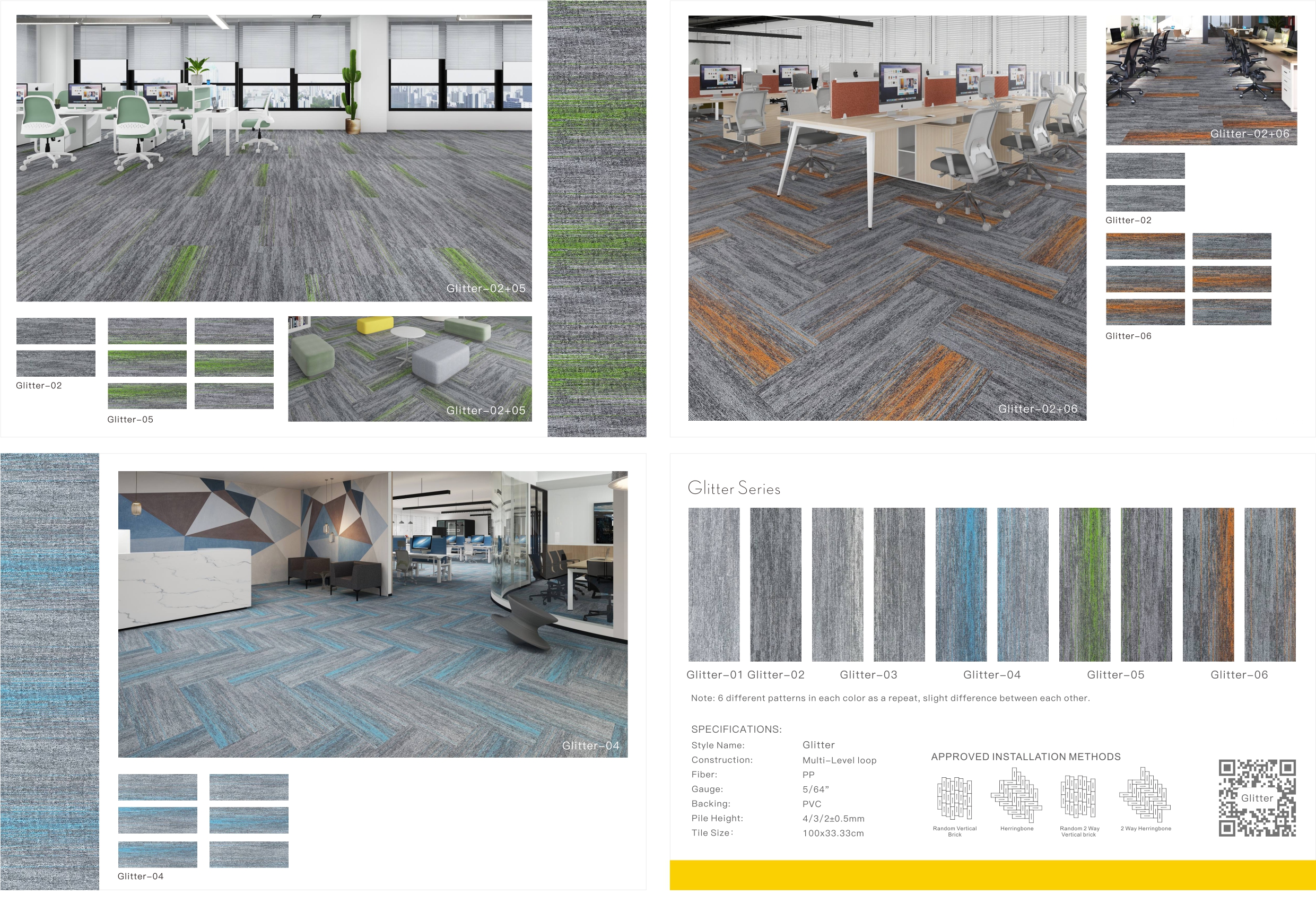 antibacterial tile carpet office