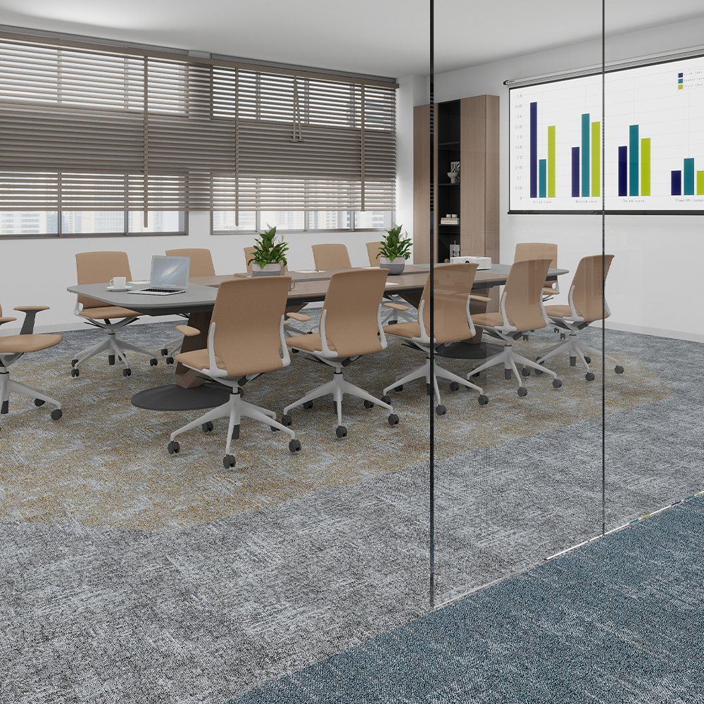 Commercial 50x50 Office Carpet Tile for ECO Backing
