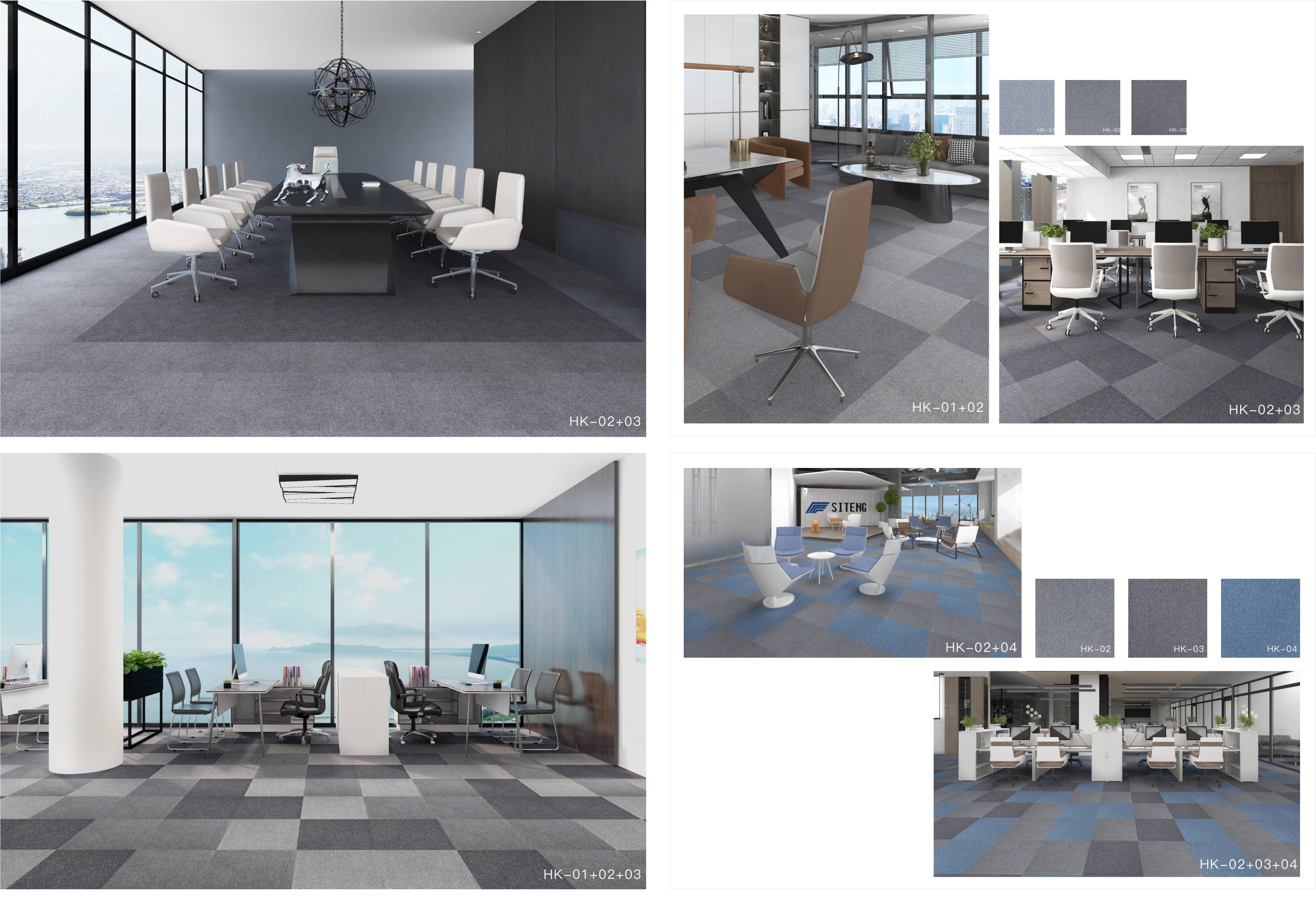 modular office carpet