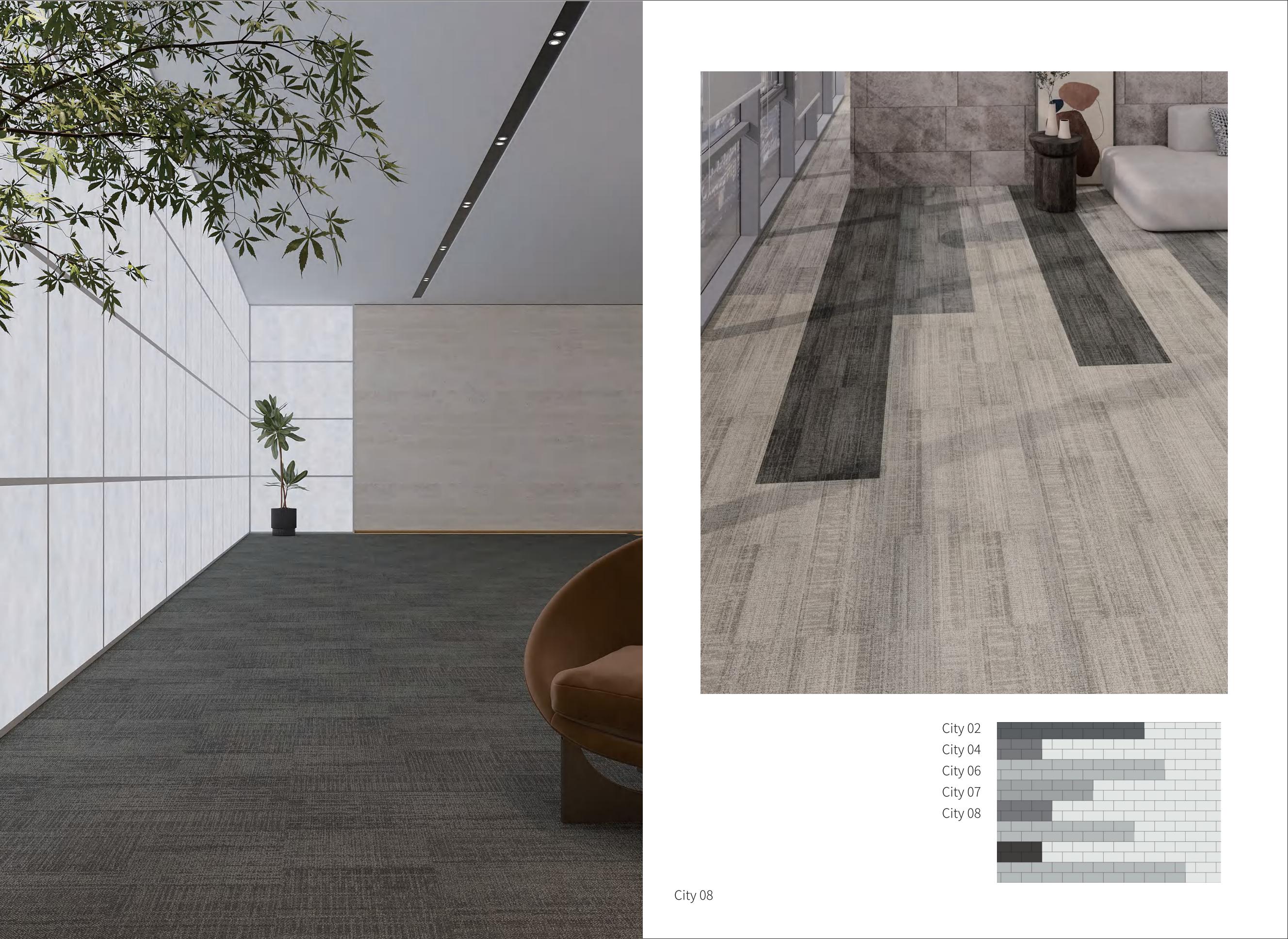 solid color office carpet
