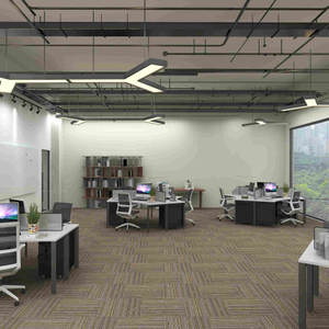 Luxury Multi-Level Loop Carpet Tiles for for Exhibition Center