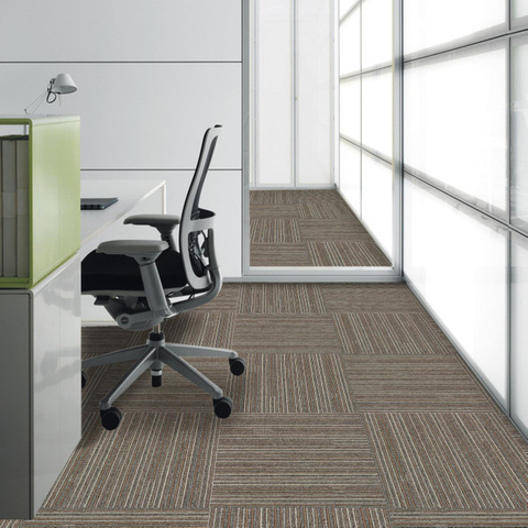 Luxury Multi-Level Loop Carpet Tiles for for Exhibition Center