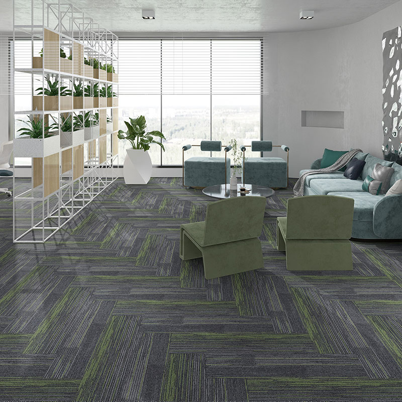 Trendy PET Carpet Squares for Meeting Room