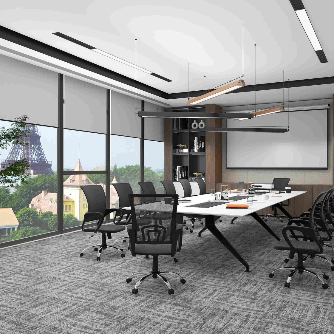 Economical Modern Square Office Carpet with PVC Backing