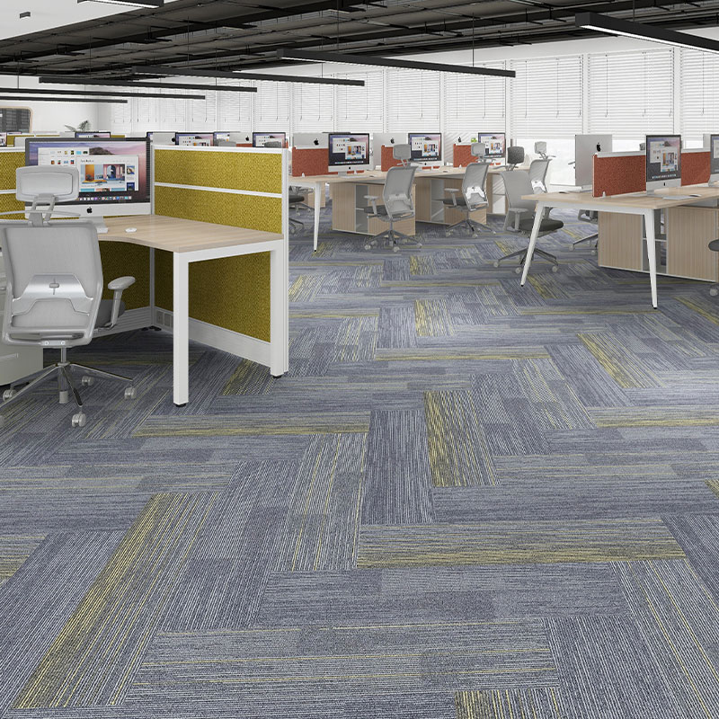 Trendy PET Carpet Squares for Meeting Room