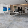 Nylon commercial carpet tiles with PVC backing